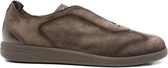 Santoni Sneakers in pelle - Marrone