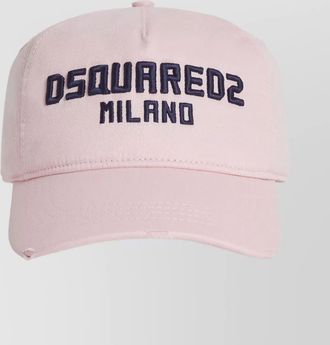 Dsquared2 structured baseball cap with curved brim