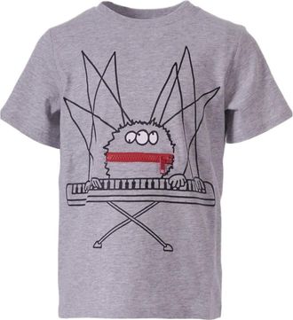 Stella McCartney Spider cotton T-shirt - kids - Cotton - 12 - Grey