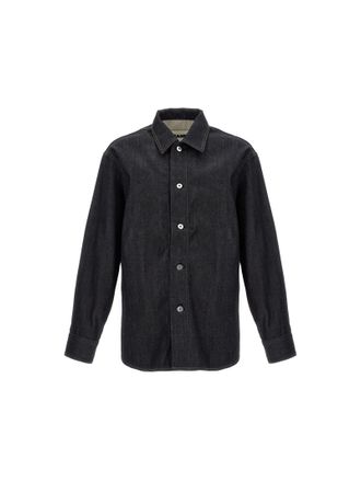 Jil Sander Mens Denim Overshirt