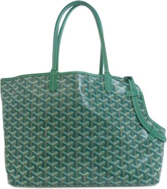 Goyard Green Coated Canvas Tote Bag (Pre-Owned)