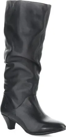 FLY London Pram Slouchy Knee High Boot in Black at Nordstrom, Size 36