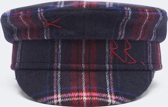 Ruslan Baginskiy Plaid newsboy cap