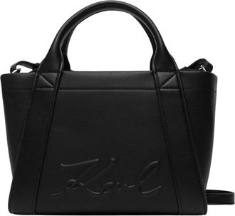 Karl Lagerfeld Dames, Tassen, Zwart, Maat: ONE Size