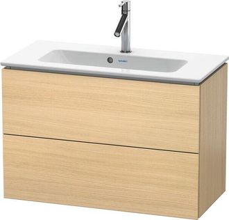 Duravit Duravit L-cube Mueble Bajo Lavabo Compacto 550x820x391mm Negro De Alto Brillo