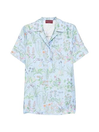 Gucci Heritage Dragonfly Print Shirt