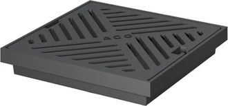 Aco Aco Marco De Montaje Crejilla 300x300/l15/m125/fundici&oacute;n Revestida Bloqueo, 7000.51.00