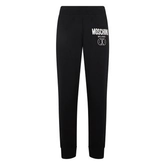 Moschino Soft Trousers - male - Moschino - Sweatpants - Black - 3XL - Trousers