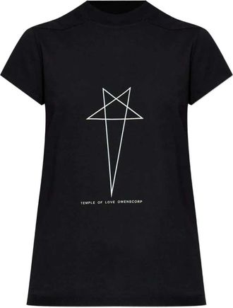 Rick Owens bedrucktes T-Shirt