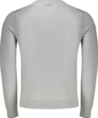 Napapijri Merino Wool Crew Neck Sweater - Gray