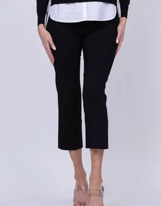 Elliott Lauren Cropped Trouser In Black