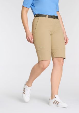 Maier Sports Bermudas MAIER SPORTS D GG Outdoorhose, Damen, Gr. 40, N-Gr, beige, Web, Obermaterial: 90% Polyamid, 10% Elasthan, unifarben, Hosen Bermudas