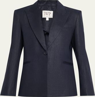 TWP Boy Blazer in Chintzed Linen