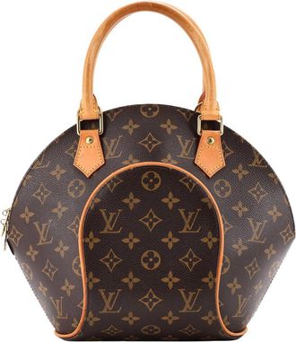 Louis Vuitton Brown Monogram Canvas Ellipse Bag Pm (Authentic Pre-Loved)