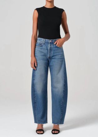 A Gold E Womens Luna High Rise Pieced Taper Jean In Split