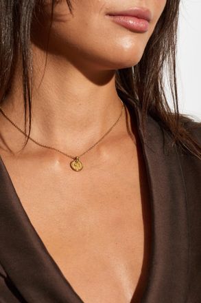 Coach Necklace With Pendants, Womens, Gold