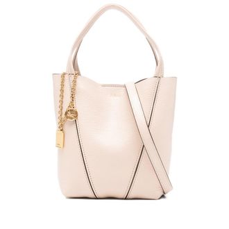 Chlo&eacute; Spin Small Leather Tote
