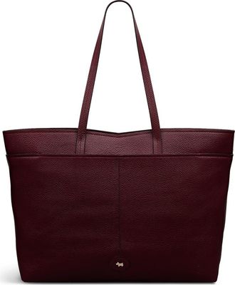 Radley London Maldon Mews Large Leather Zip Top Tote in Dark Cherry at Nordstrom Rack