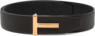 Tom Ford T Icon Riem - Heren - Riemen - Bruin - 90 CM - Leer - Accessoires