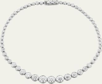 Jemma Wynne Prive Luxe White Gold Diamond Tennis Bracelet