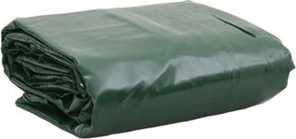 vidaXL Tarpaulin Green 5x7 m 650 g/m&sup2; vidaXL