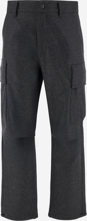 Darkpark Dark Grey Cargo Pants
