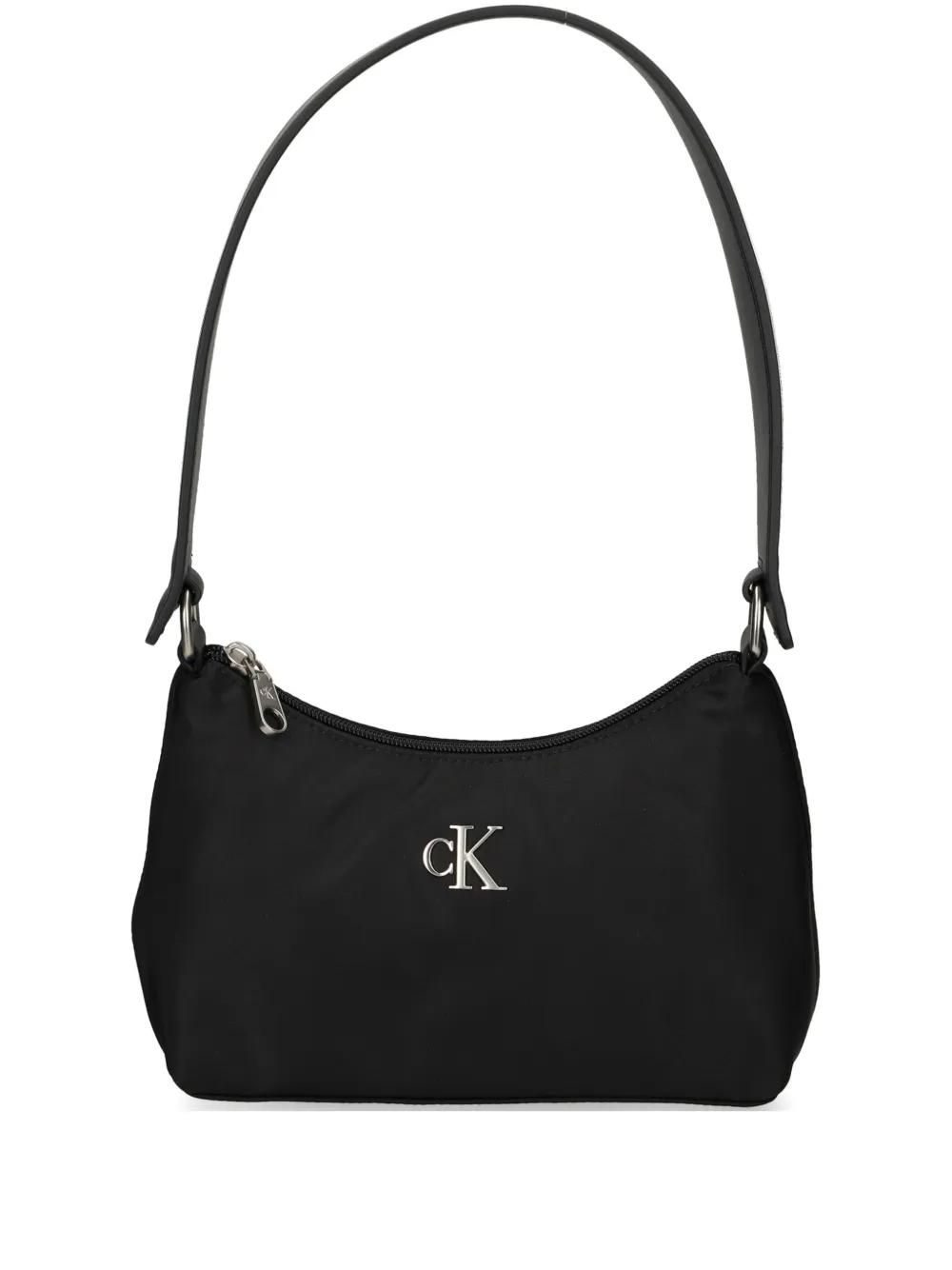 ★ ★ Women's CKJ Knotted Mini Bag Black 4K3004G CALVIN KLEIN Knotted Mini Block Shoulder Bag | endource