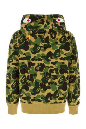 A Bathing Ape 001zpm301008m Green Exterior: Cotton Felpe Sweater