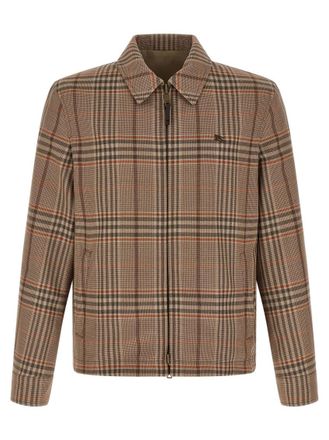 Burberry Brown Check Reversible Jacket