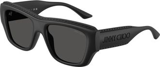Jimmy Choo London Jc 6003U Zonnebrillen - Dames - Zonnebrillen - Zwart - 54 MM - Accessoires