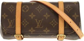 Louis Vuitton Pre-owned Fabric louis-vuitton-bags - Dames - Vintage Schoudertas - Bruin - ONE Size - Vintage