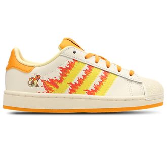 adidas Superstar II x Pokemon Charmander - Heren - Sport - Oranje - Maat: 44 EU Leer