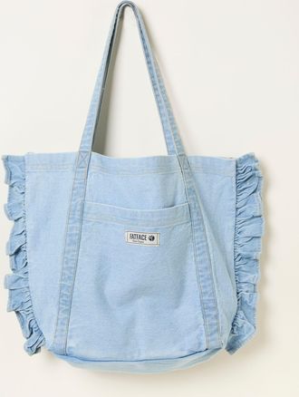Fat Face FatFace Astrid Light Denim Frill Tote