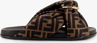Fendi Slide Feel in satin - FENDI - gender_Woman