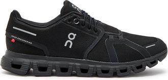 On Cloud 6 Panelled Mesh Sneakers - Black And Silver - 11.5 (IT45 / UK11)