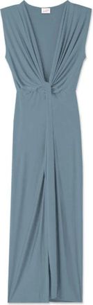 MC2 Saint Barth Kleedjes, Dames, Blauw, M, Stijlvolle Jurken voor Vrouwen