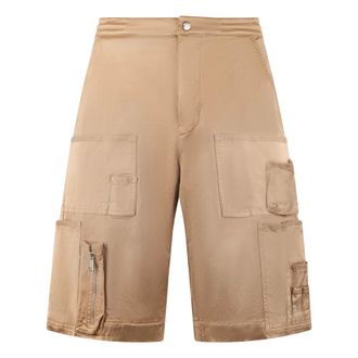Diesel Casual Shorts, male, Beige, Size: W30 Cargo Shorts