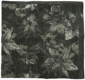 Corneliani CC COLLECTION Floral Patterned Silk Blend Pocket Square size Unica