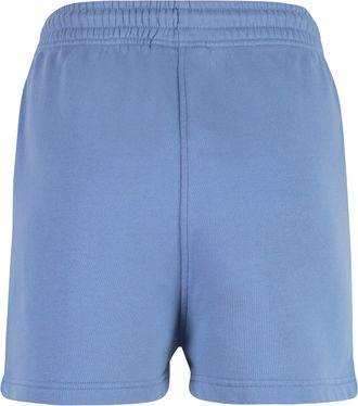 Maison Kitsun&eacute; Womens Cotton Shorts Light Blue