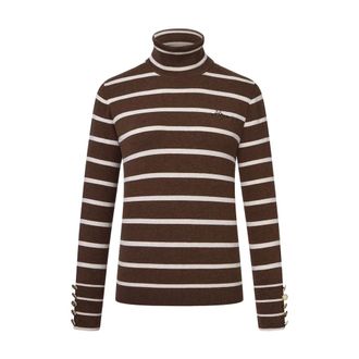 HV Polo Xandra Pullover - Dames - Truien - Bruin - Maat: 3XL Katoen