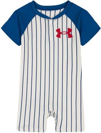 Under Armour Baseball Romper in Varsity Blue/white at Nordstrom, Size 9-12M