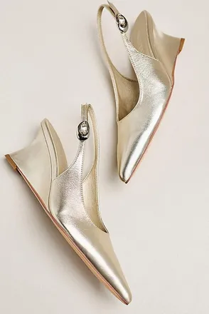 Silent D Celein-SD Slingback Wedge Heel