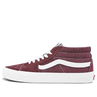 Vans Sk8-Mid Mid-Top Retro Skate Shoes Unisex Dark Purple VN0A3WM324Q