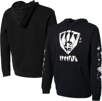 NBA Mens NBA x Naturel Black Brooklyn Nets No Caller ID Pullover Hoodie at Nordstrom, Size Large