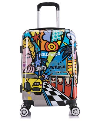InUSA Inusa Hollywood Prints Lightweight Hardside Spinner