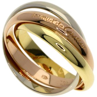 Cartier Yellow Gold (18K) Pink Gold (18K) White Gold (18K) Band Ring (Pre-Owned)
