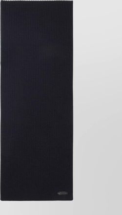 Brioni midnight wool knit scarf