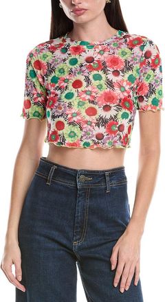 AFRM Afrm Isla Crop Mesh T-Shirt