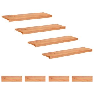 vidaXL Alfombras Para Escalones 8 Uds. 100 X 25 X 2 Cm Barniz Vidaxl