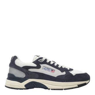 Autry Hyperway Low - Heren - Sneakers - Blauw - 42 EU - Katoen - Schoenen